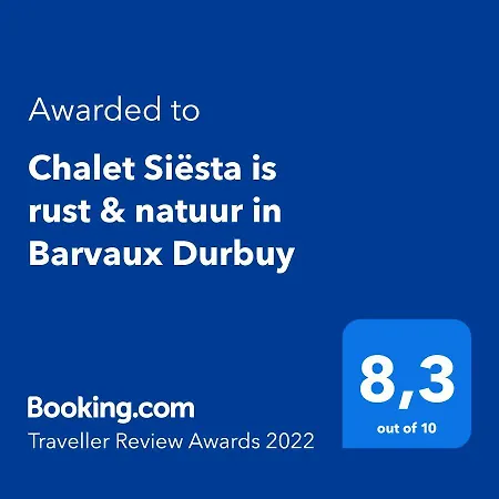 Chalet Siesta Is Rust & In - Barvaux-sur-ourthe * Durbuy